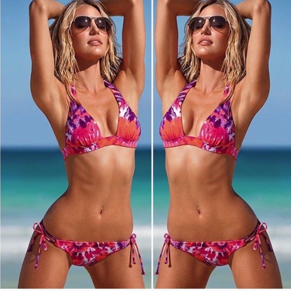 Victoria's Secret Other - VICTORIAS SECRET 2 Piece Tie Dye Swimsuit Large-Small